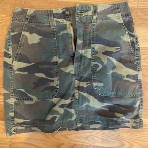Camo skirt from Revolve